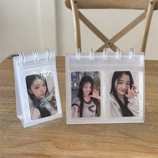 Photocard Binder and Display Stand - 2 sizes - 10 inserts