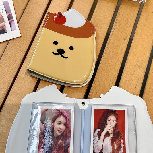 Photocard Album - 1 cards/page, 40 cards - Kpop Photocard Collection - Cute Pudding Puppy