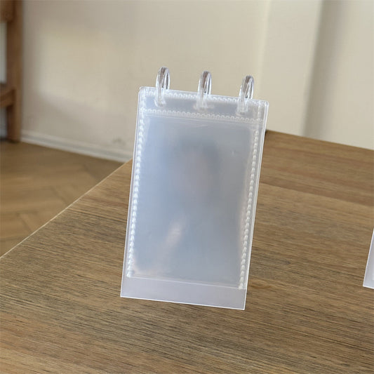 Photocard Binder and Display Stand - 2 sizes - 10 inserts